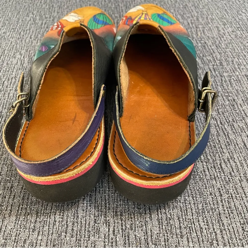 G2 Hand Painted Hot Air Balloon Sandals Size undefined - Image 8