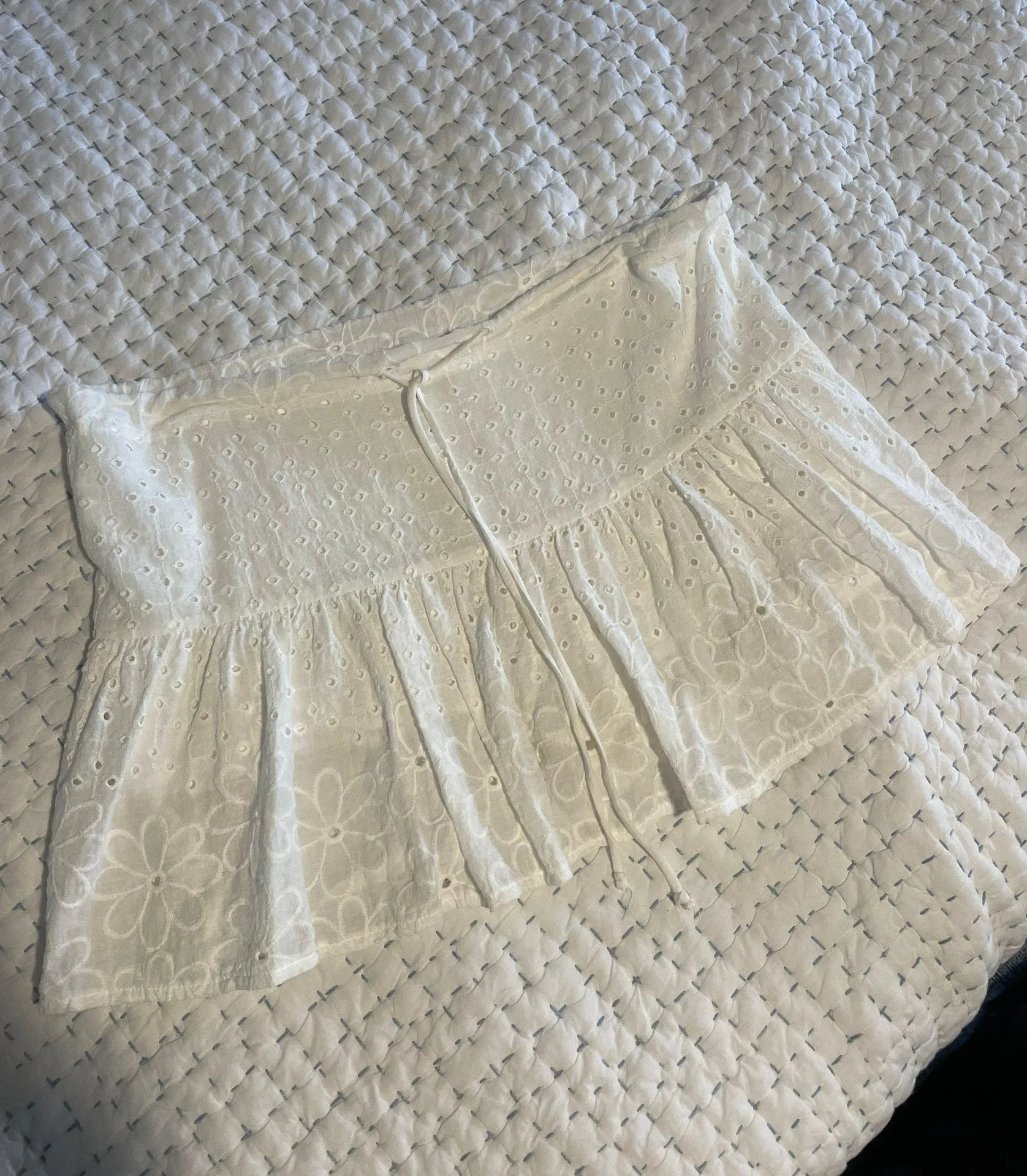 White Skort Skirt - Image 4