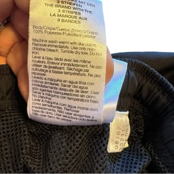 Adidas Navy Workout Pants‎ - Image 6