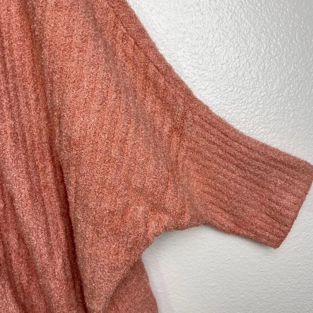 Barefoot Dreams CozyChic Lite Ribbed Shrug Cardigan 1X Coral Pockets Cozy NWT - Image 6