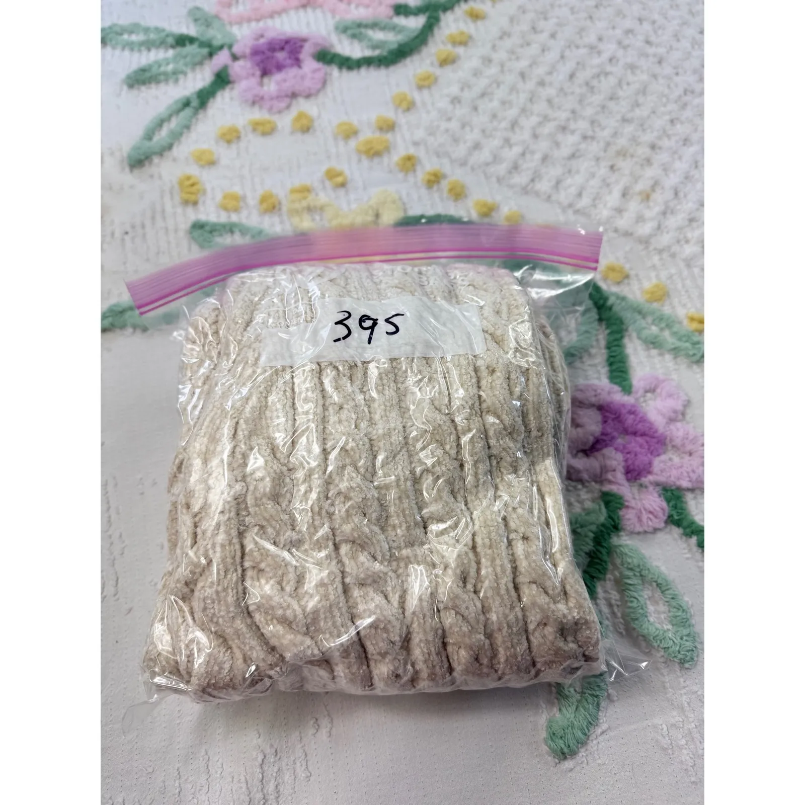 Polly‎ Cable Knit Pants XS/S Beige Drawstring Cozy Lounge Casual Knitwear Tan - Image 8