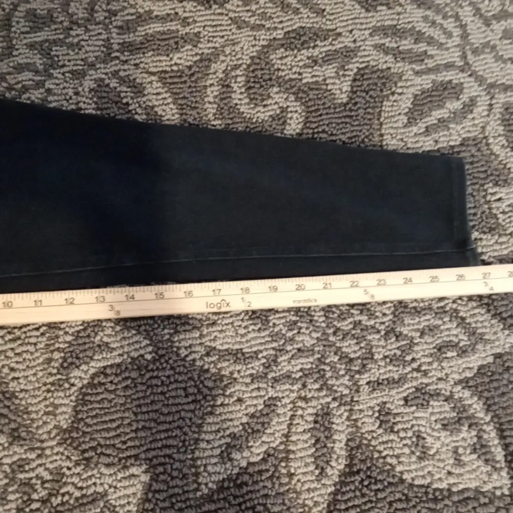 SPANX Blue Skinny Jeans High-Waisted Stretch Tummy Control Womens Size Large - Image 6