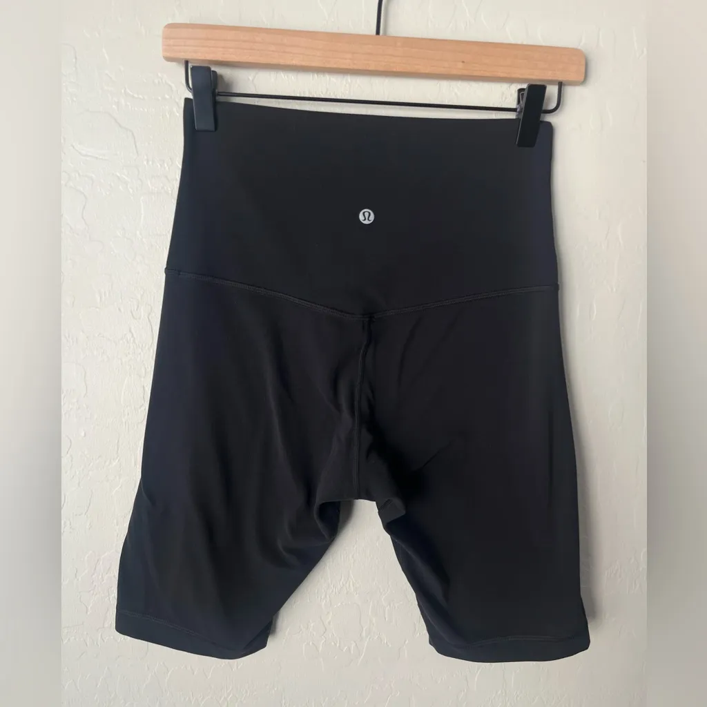 Lululemon  Align Super High Rise Shorts black 8 - Image 5