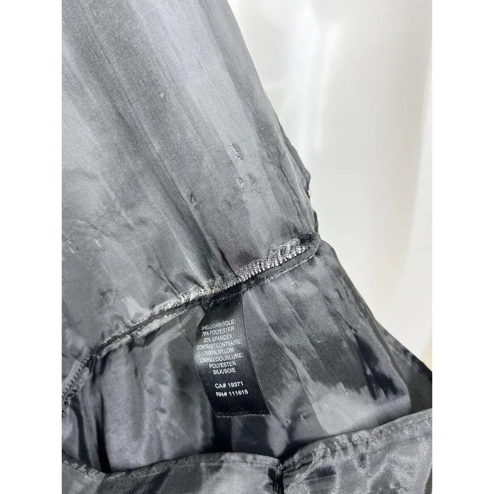 Robert Rodriguez Black Tulle Tiered Strapless Mini Dress Size 8 Corset - Image 6