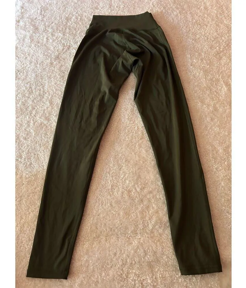 NWOT Gymshark Dark Green Leggings Size‎ XS - Image 3
