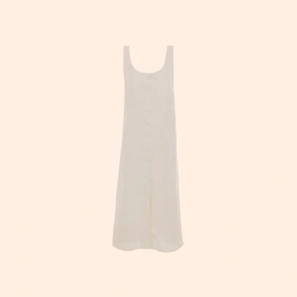 1HR SALE ⚡Reformation Grover Linen Dress (Oatmeal) - Image 2