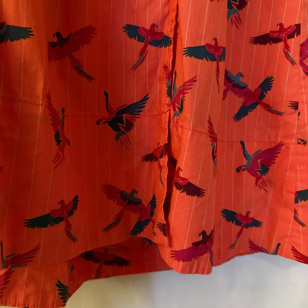 FREE PEOPLE Sunshine Of Your Love Midi Smock Dress Size 8 - Image 16