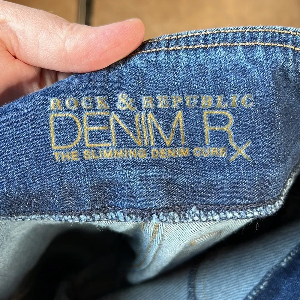 Rock & Republic Women's Denim Rx Fever Stretch Jean Legging Size 2 - Image 12