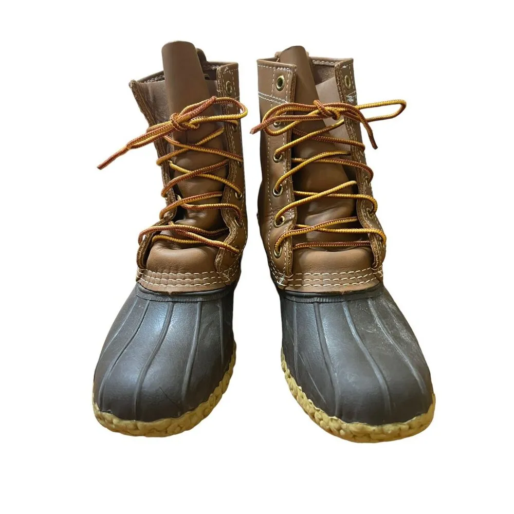 Bean Boots Duck Boots L L Bean 2128800 Leather Women Size 6M USA - Image 2