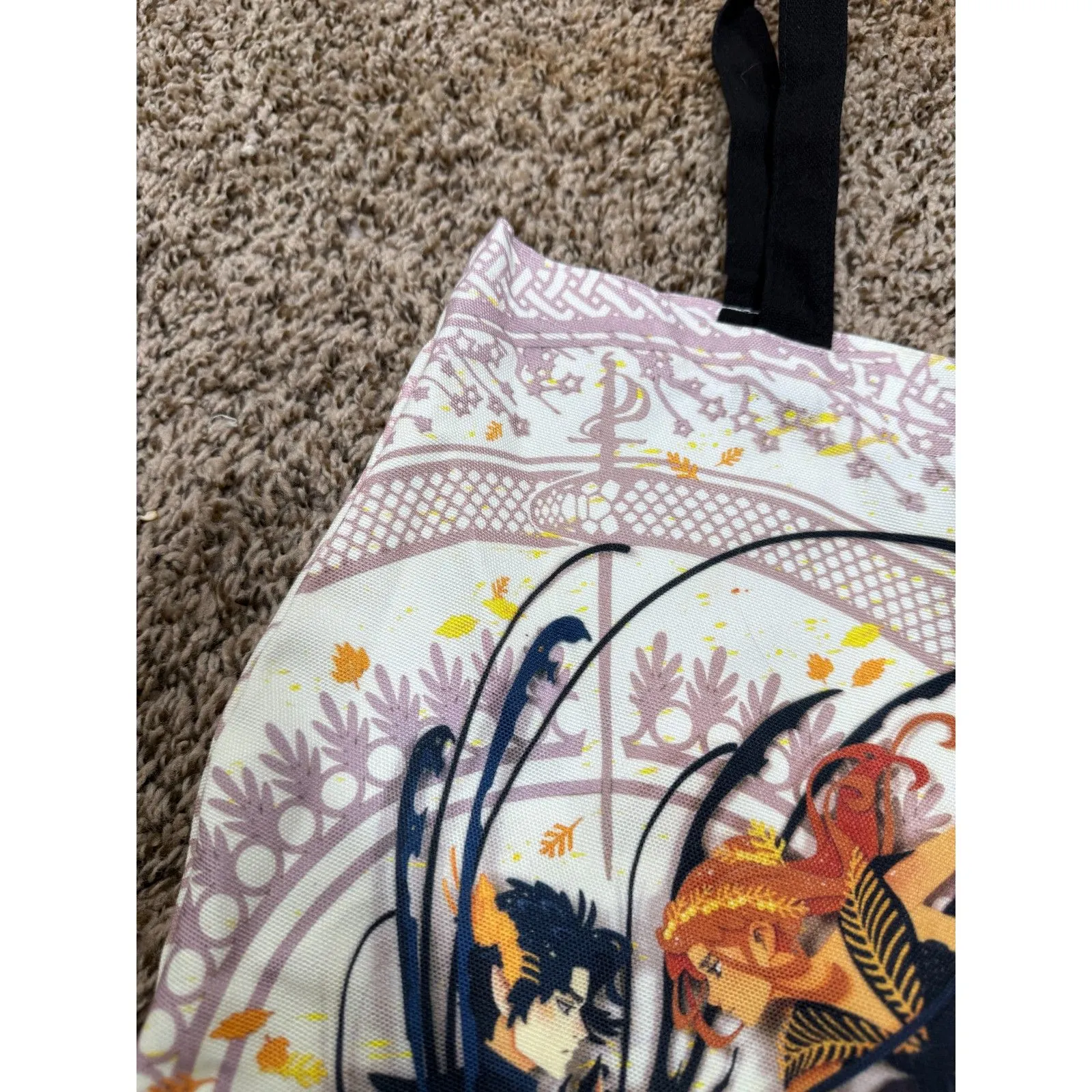 NWT Fairyloot Exclusive Jude and Cardan Tote Bag Folk of the Air Brown - Image 3