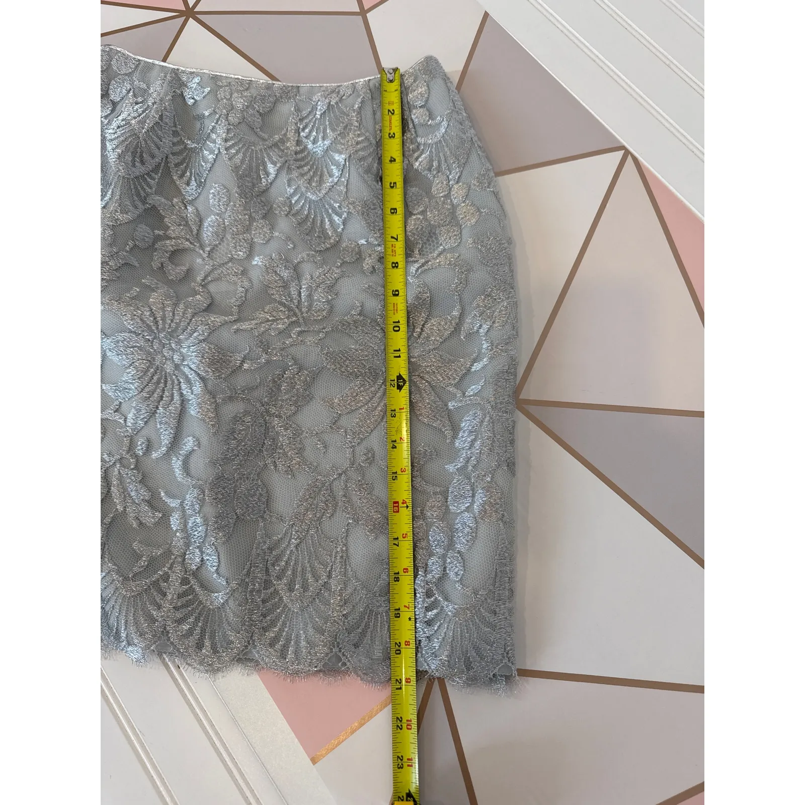 Vintage Mary McFadden Designers Couture Metallic Thread Beaded Set 2 - Image 8