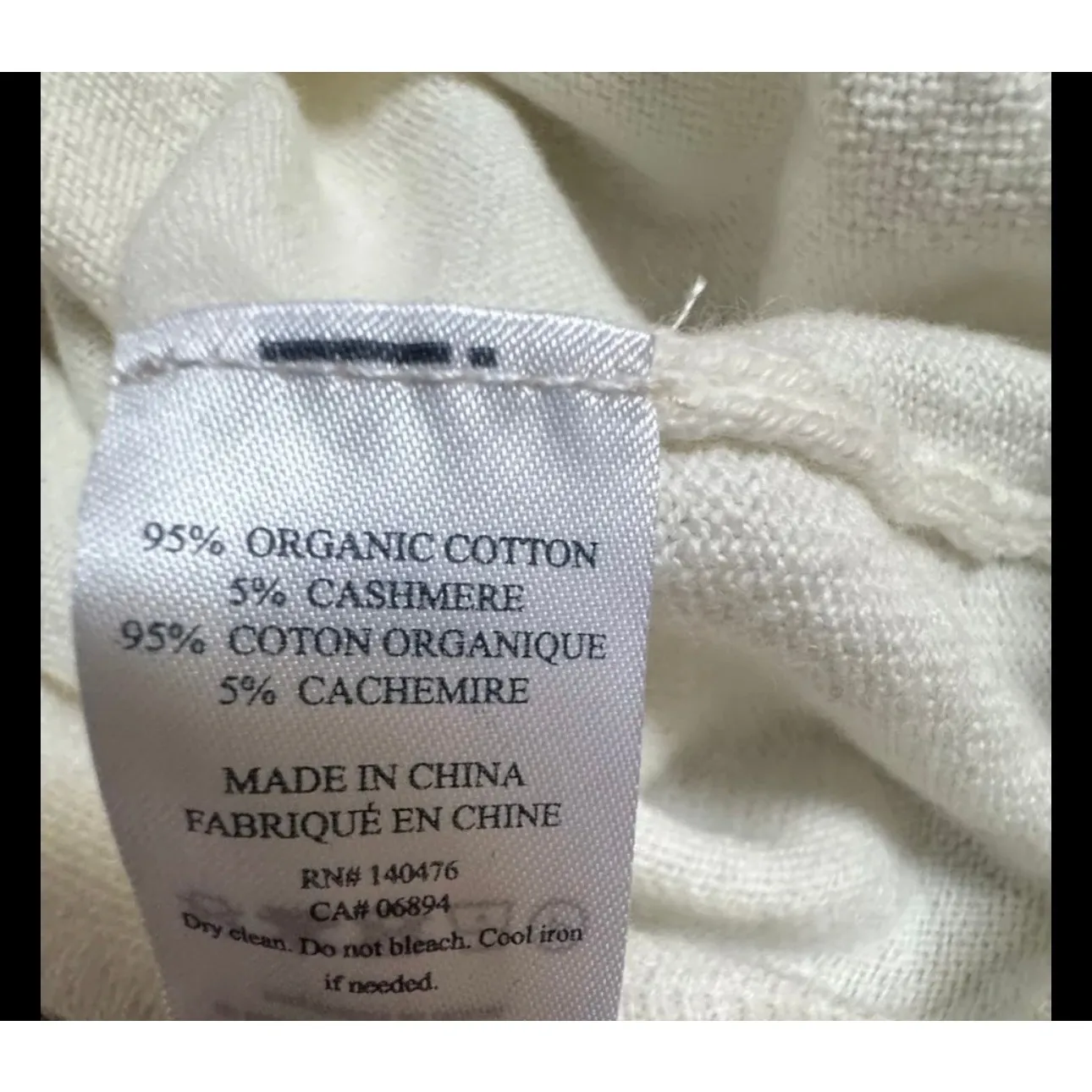 Faherty Sconset V-Neck Sweater In Ivory
Ski Stripe size large Classic - Image 7