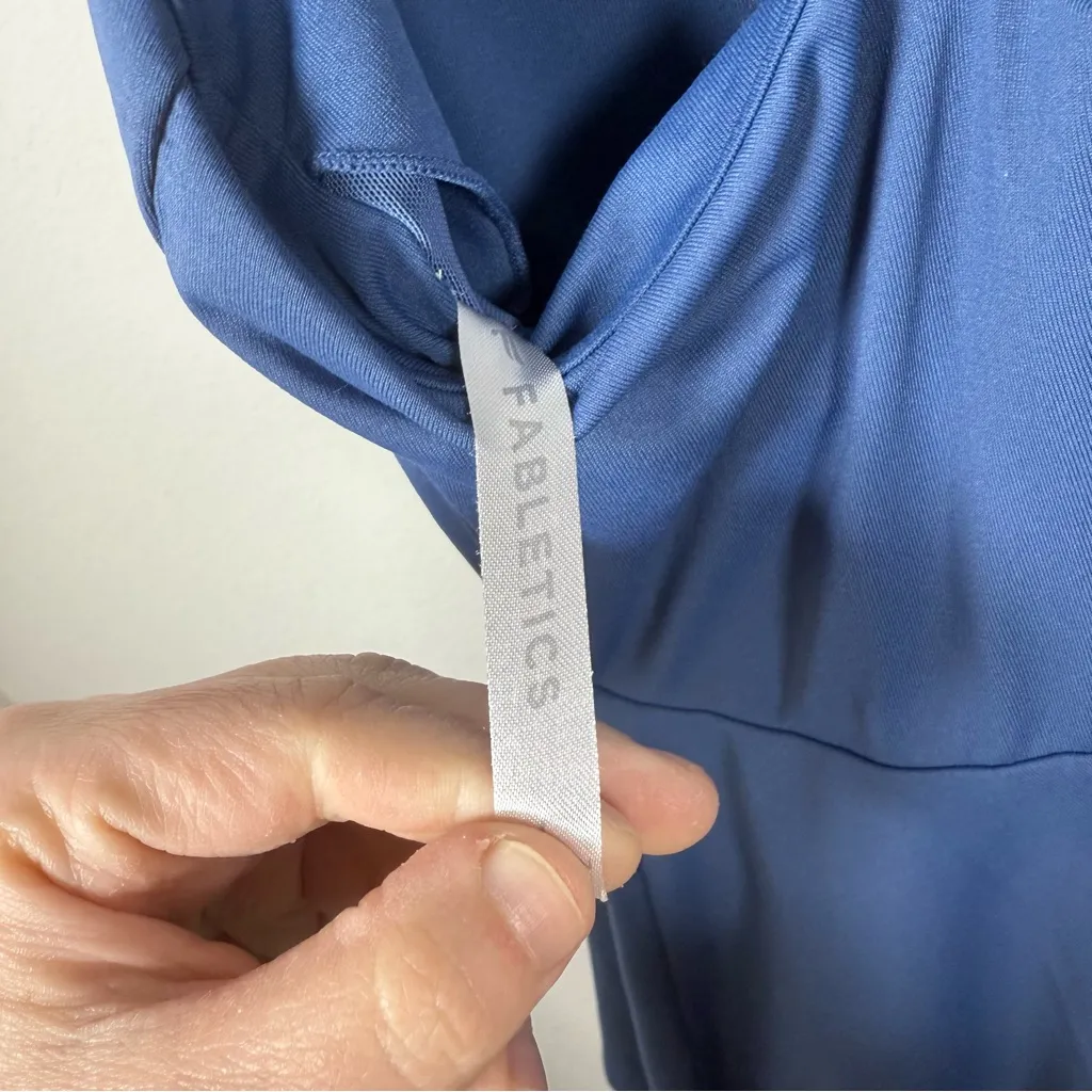 Fabletics Women’s Boost Performance Mini Dress in Indigo Blue Size L - Image 12