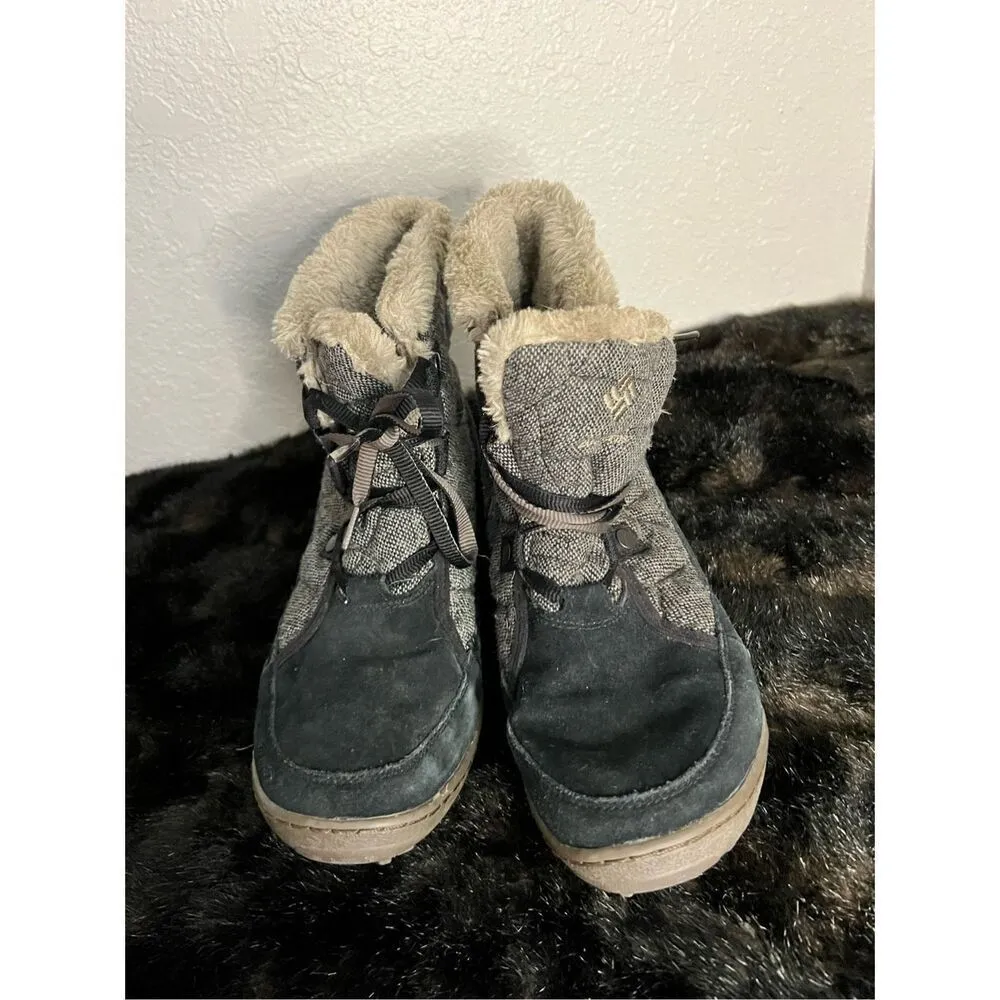 Columbia Minx Shorty Omni-Heat Wool Waterproof Black/Burnt Henna, 8.5 - Image 4