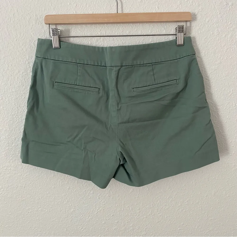 Ann Taylor  the Riviera Short, teal aqua green chino size 4 - Image 5