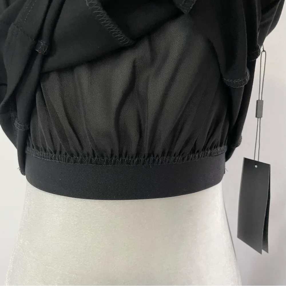 New 11 Honore Shayla Cropped Tank Top Black Size 14 / Size 16 - Image 11