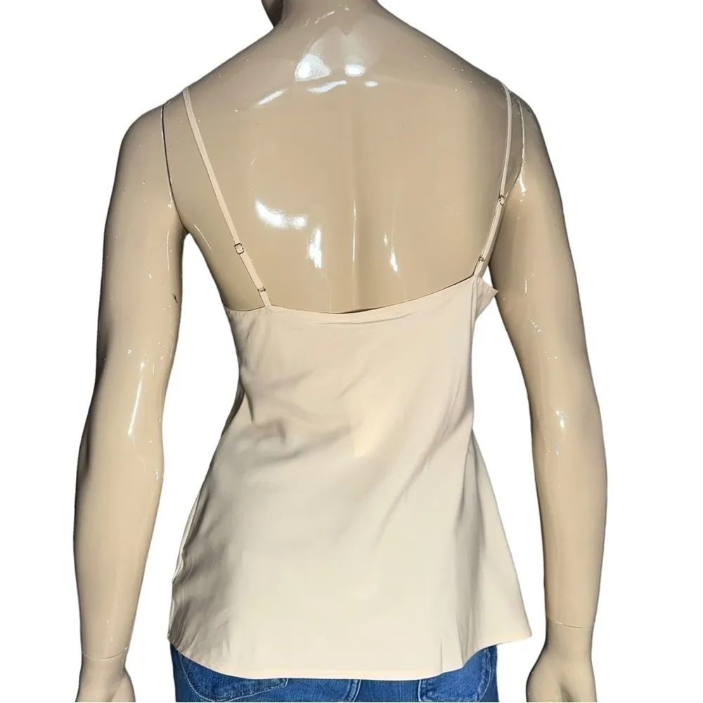 Josie Natori Womens Size S Nude Tan Adjustable Spaghetti Strap Tank Camisole Top - Image 5