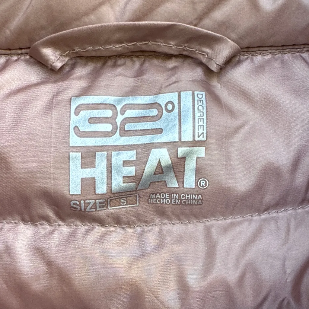 32 Degrees Women's Puffer Jacket - Tan - Image 2
