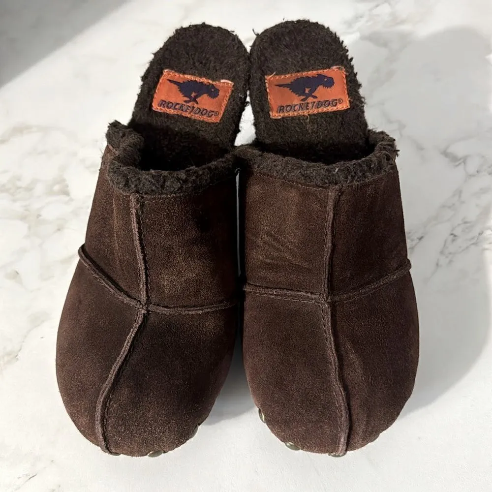 Rocket Dog  Suede Leather studded clogs EUC - Image 2