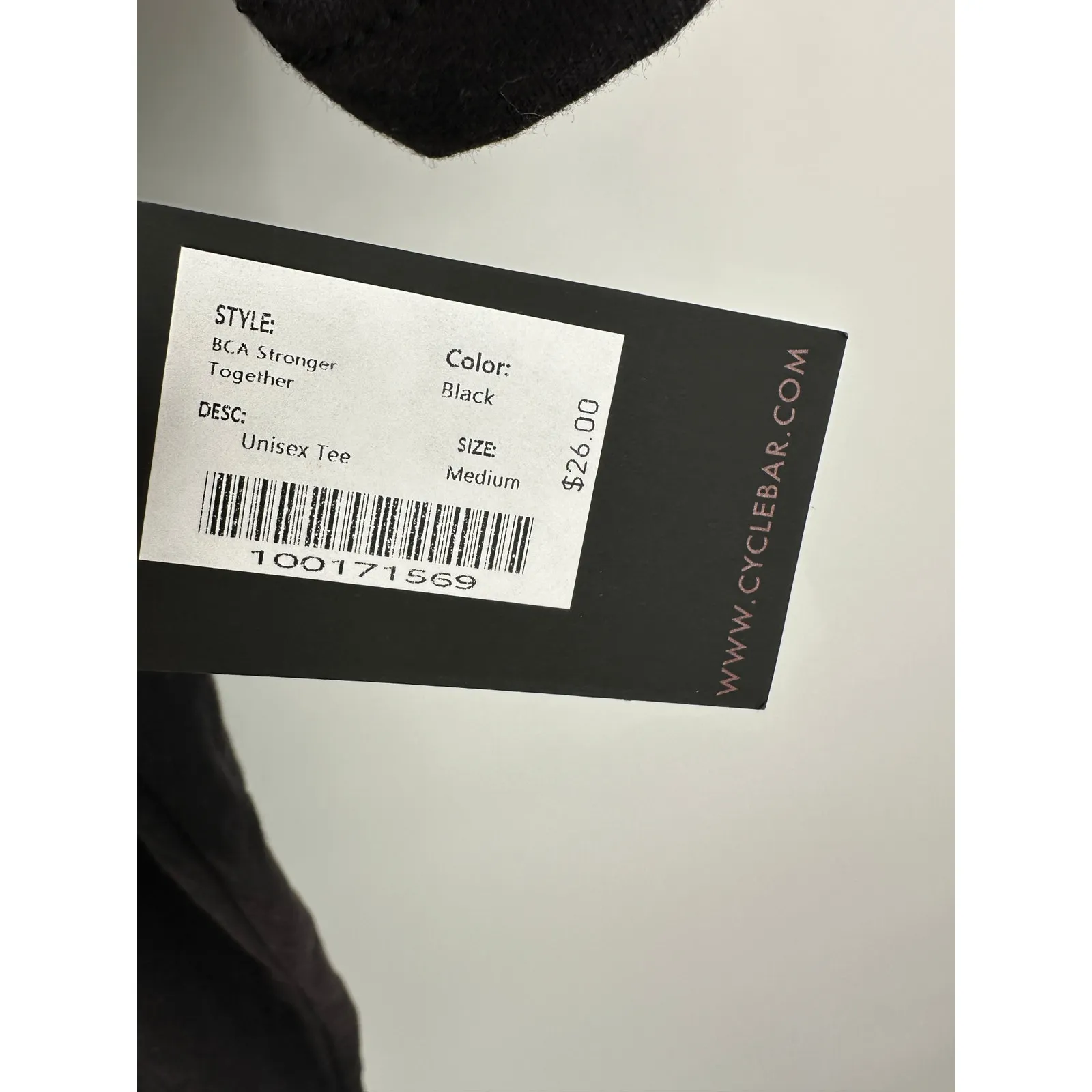 Cyclebar Womens Black Tee T - Image 6