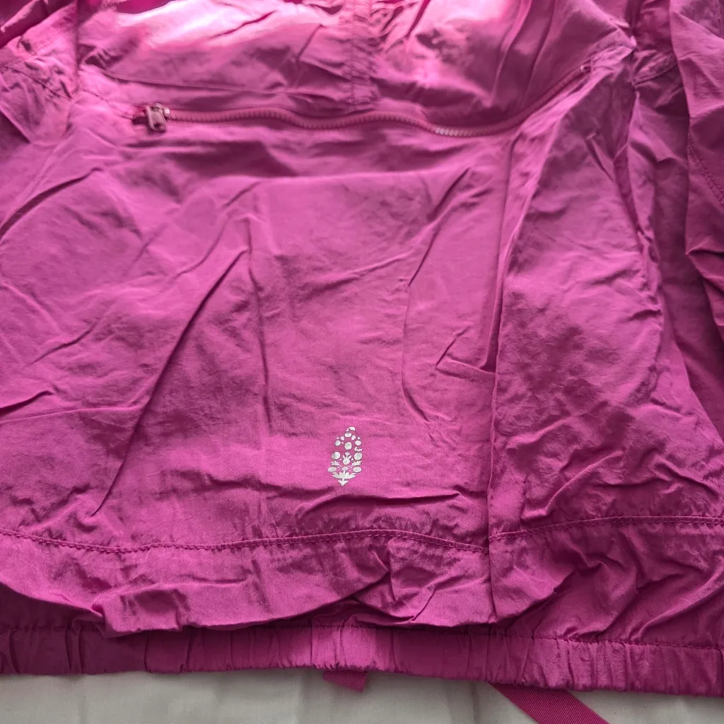 Free People Ruched Out Packable Jacket L - Image 11