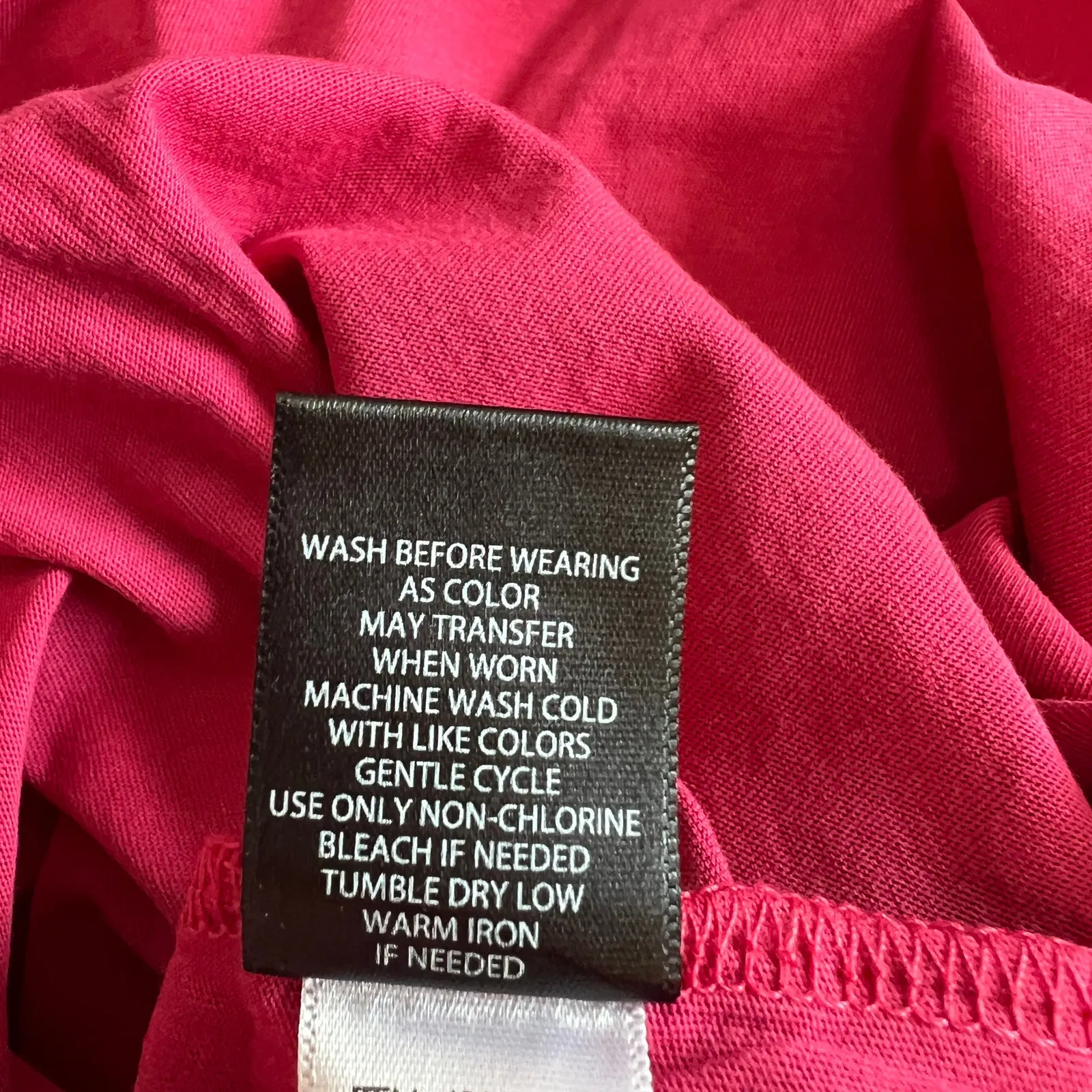 Torrid Women's Deep Pink Vintage Cotton Jersey High Neck Tank - Size 0 - NWT - Image 8