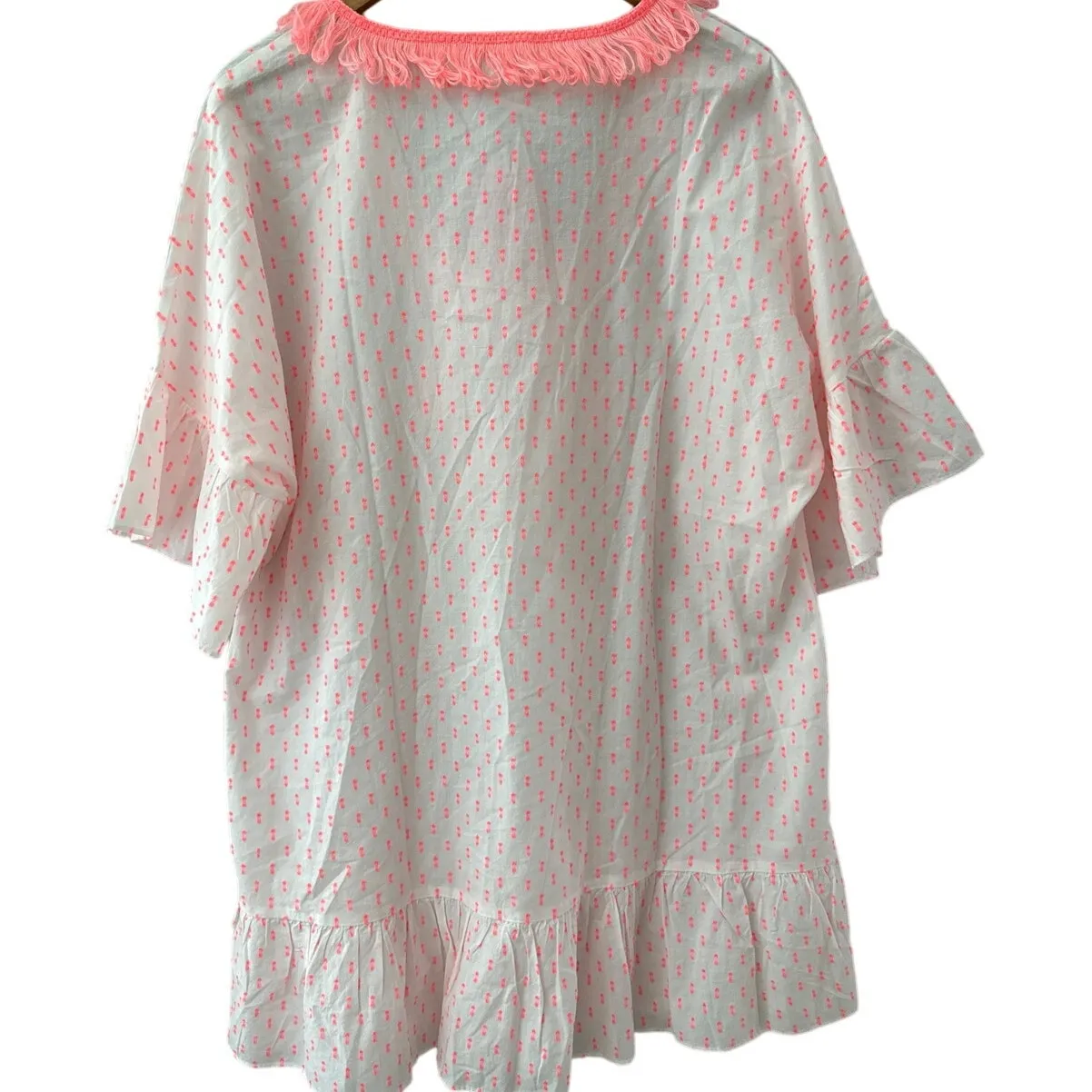 Lilly Pulitzer Kipper‎ Swim Coverup Tangelo Neon Clip Size L/XL - Image 7