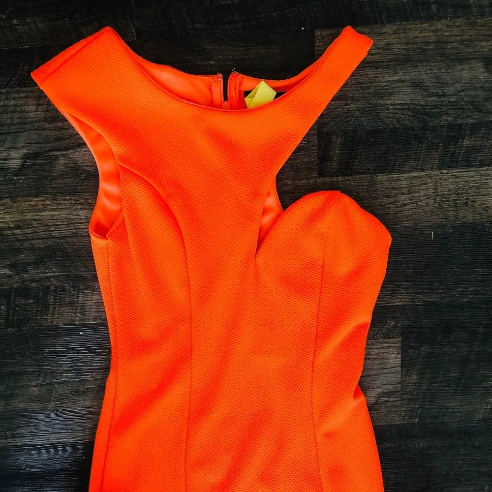 ICE Australia Orange Bodycon Dress - Image 4