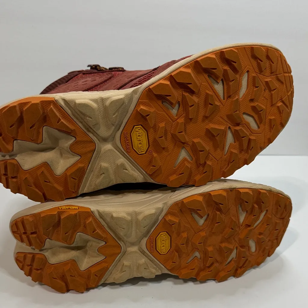 Hoka One One Anacapa2 Rust and Mustard Ankle Boots - Image 7