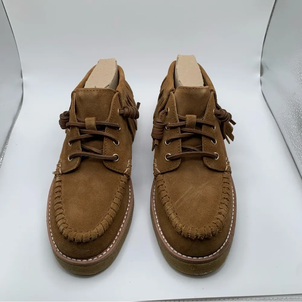 NWB Sperry Women's X Rebecca Minkoff Fashion Boot SZ 6.5 Fringe Chukka Moccasin - Image 4