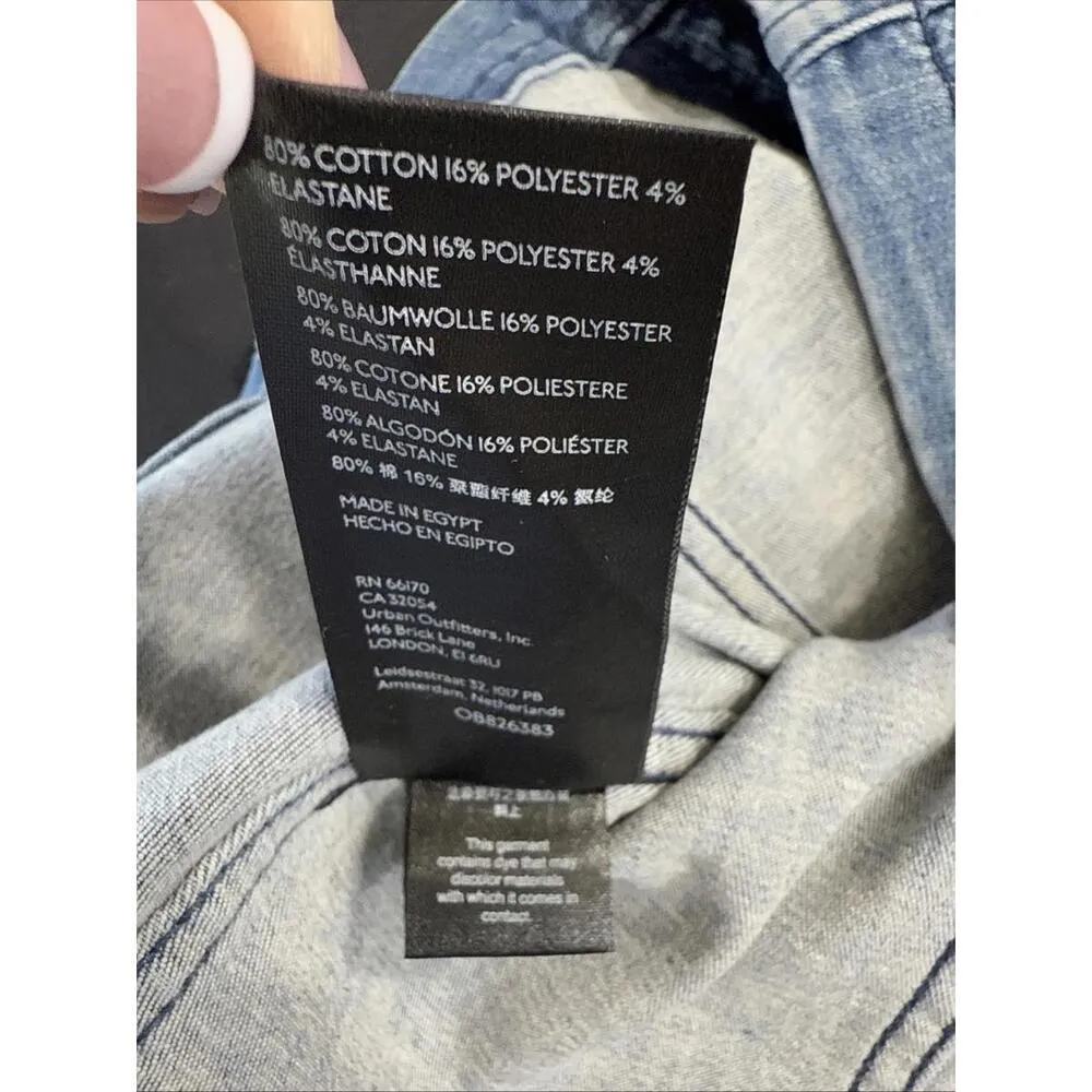 Free People Boho Preppy Business Casual Y2K Hippie Mini Skirt size 6 - Image 14