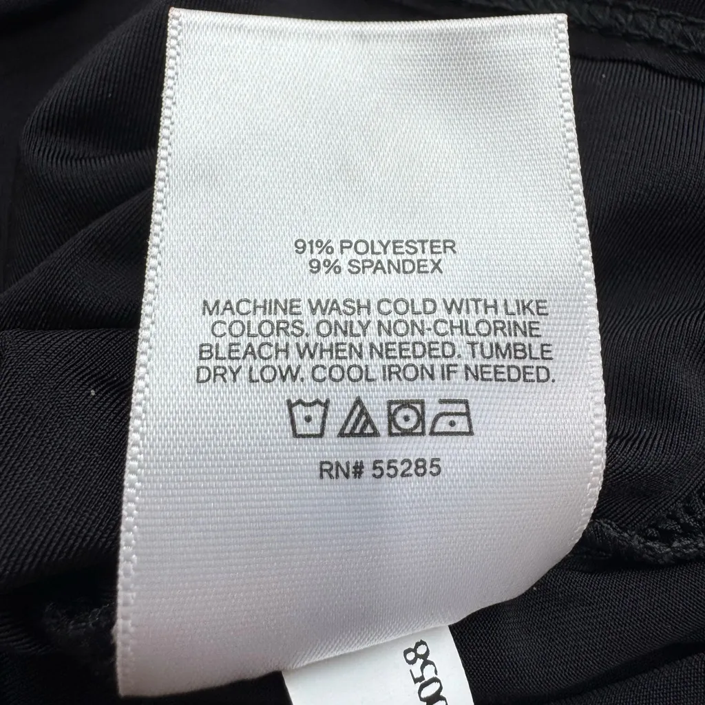 Express Women’s Double Layer Black V-Neck Tank Top Size M NWT - Image 8