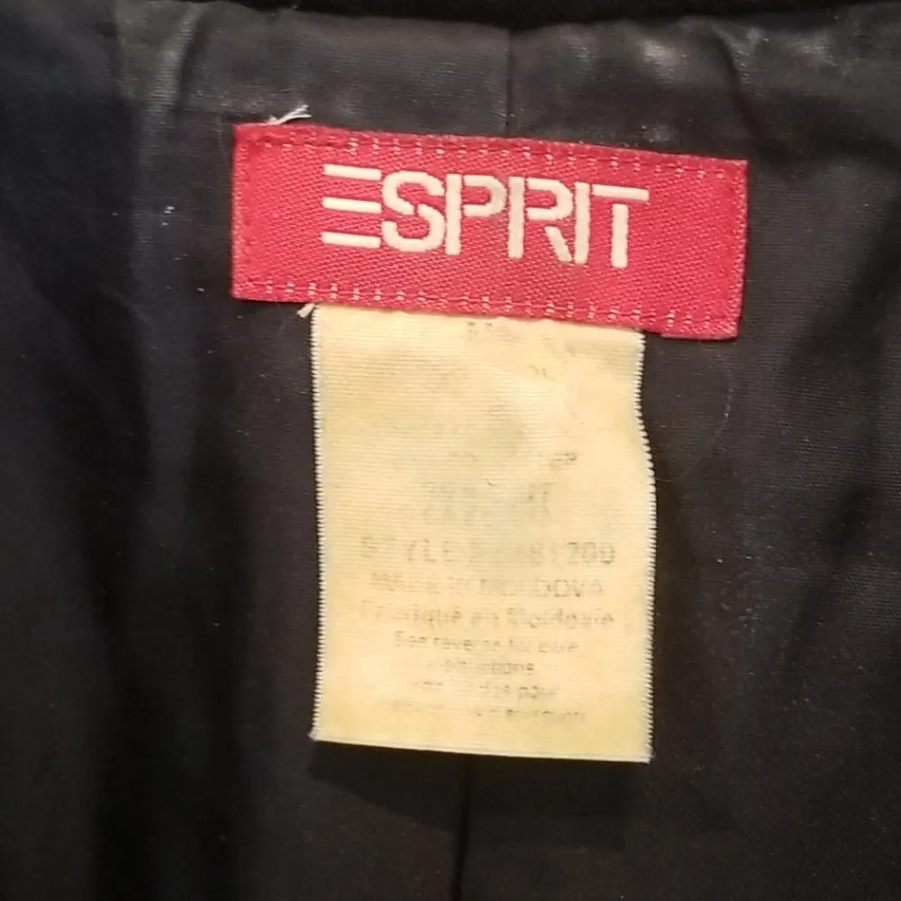 💕ESPRIT💕 Black 100% Wool Coat - Image 6