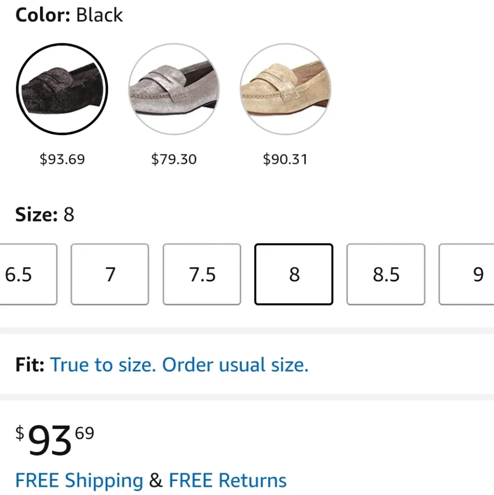 Volatile Lucienne Loafer Black Brown Shimmer Size 6.5 - Image 10