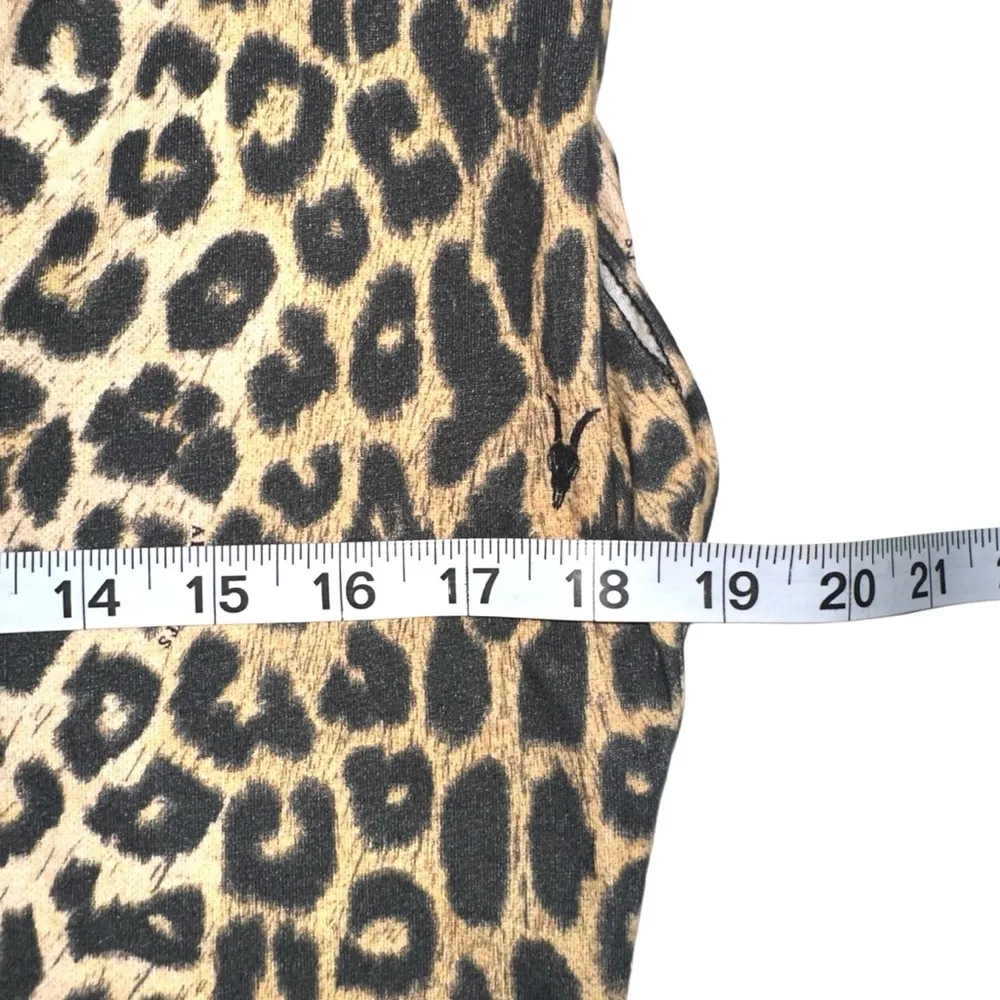 NWOT All Saints Coni Leopard Print Tank Mini Dress XS - Image 6