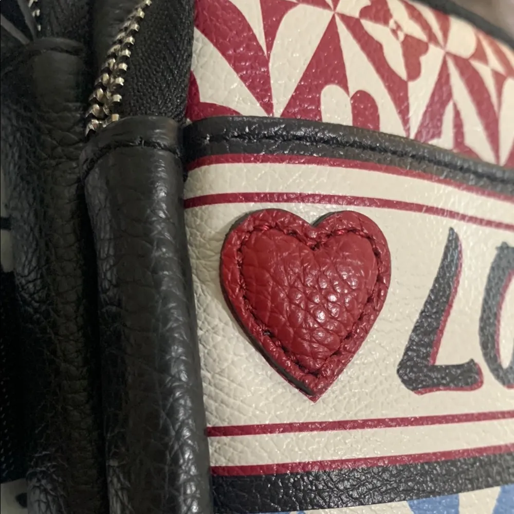Brighton Love Me Do Leather Utility Bag NWT - Image 6