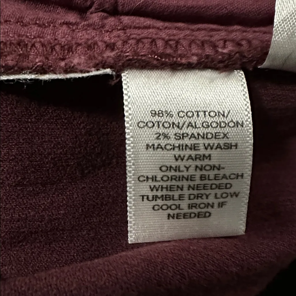 LOFT | Burgundy Corduroy Pants - Image 5