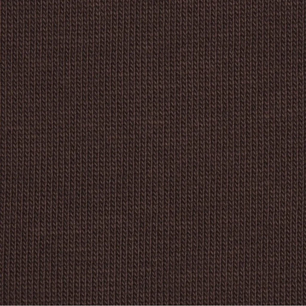 NWT SKIMS Boyfriend Cotton Fleece V-Neck Pullover in Espresso Brown Size Small - Image 6