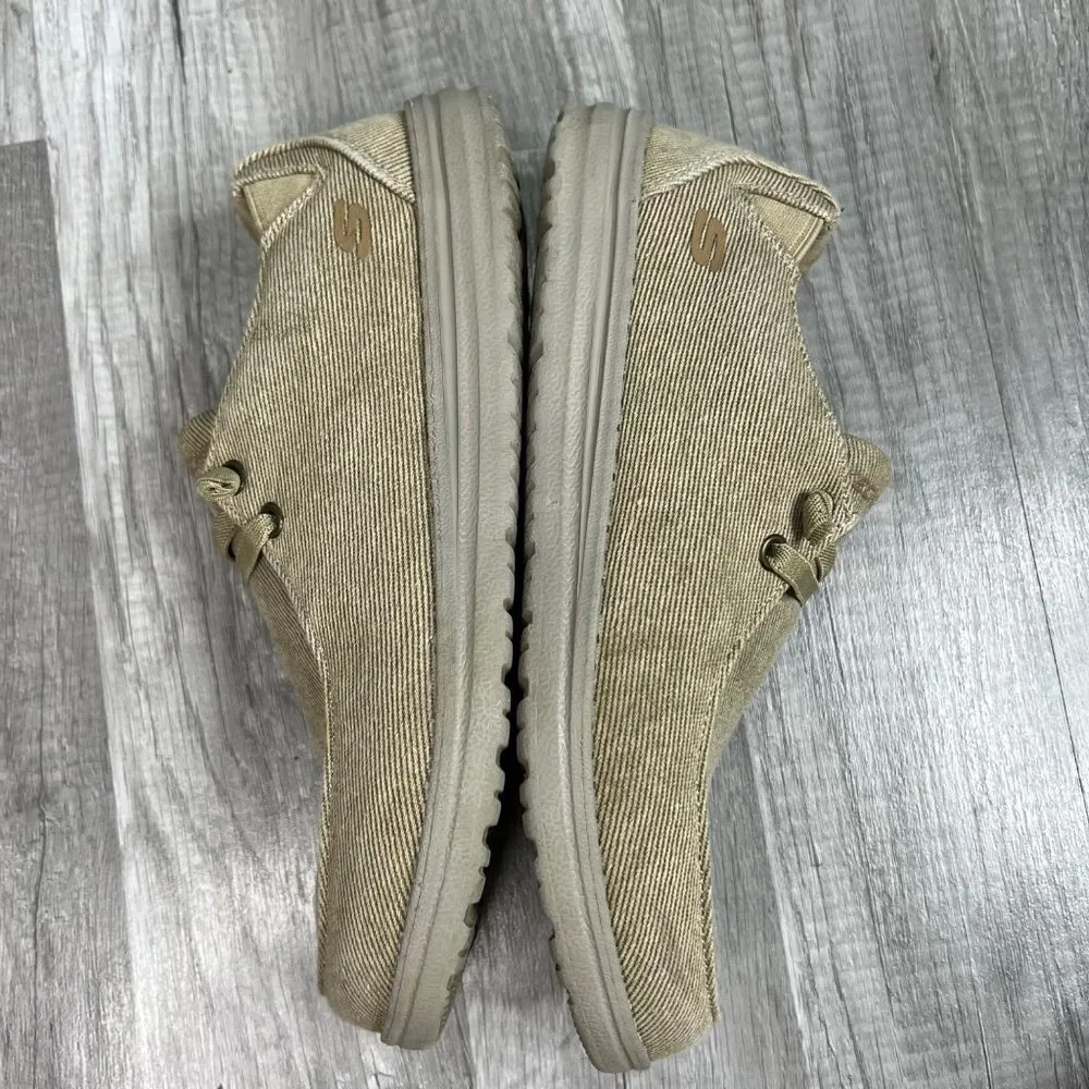 Skechers Melson Raymon Slip on Shoes Tan - Image 3