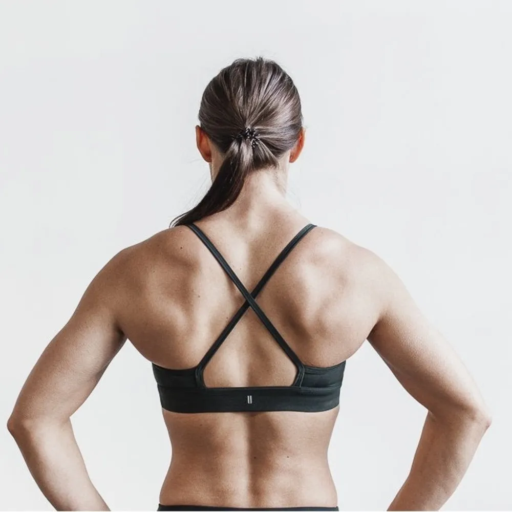 NWT NOBULL Matte High-Neck Sports Bra - XS - NB Print (green and black) - Image 5