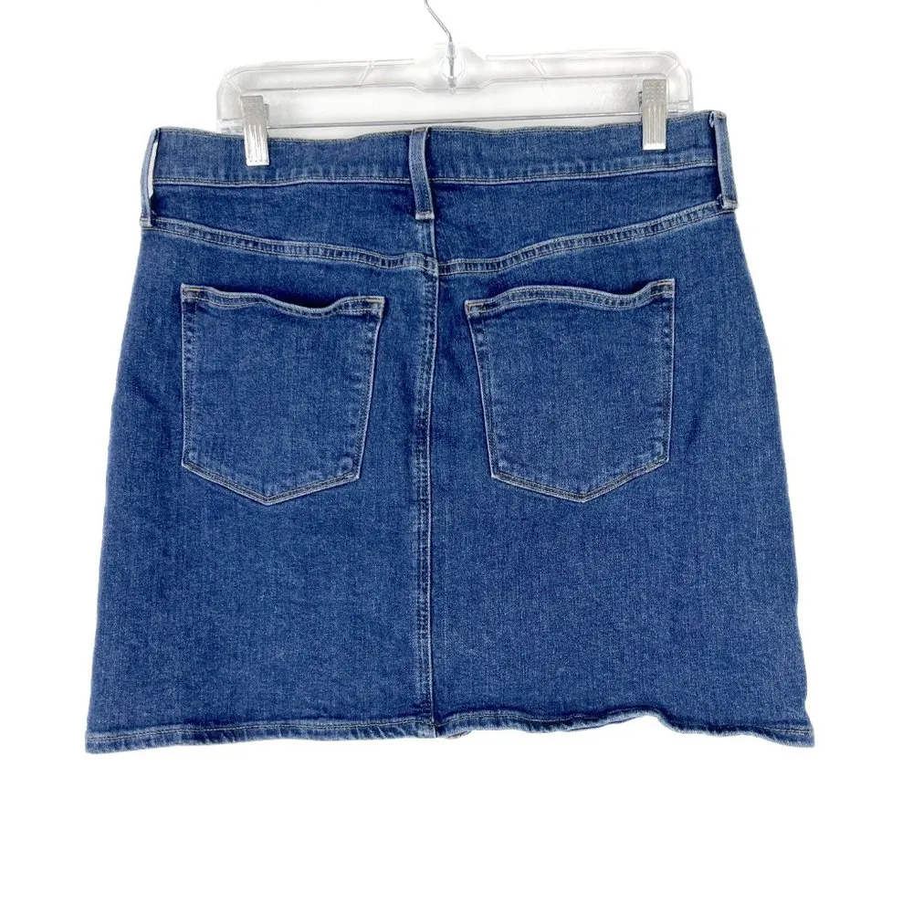 J. Crew Factory Denim Mini Skirt Jean Size 10 EUC T2829 - Image 7