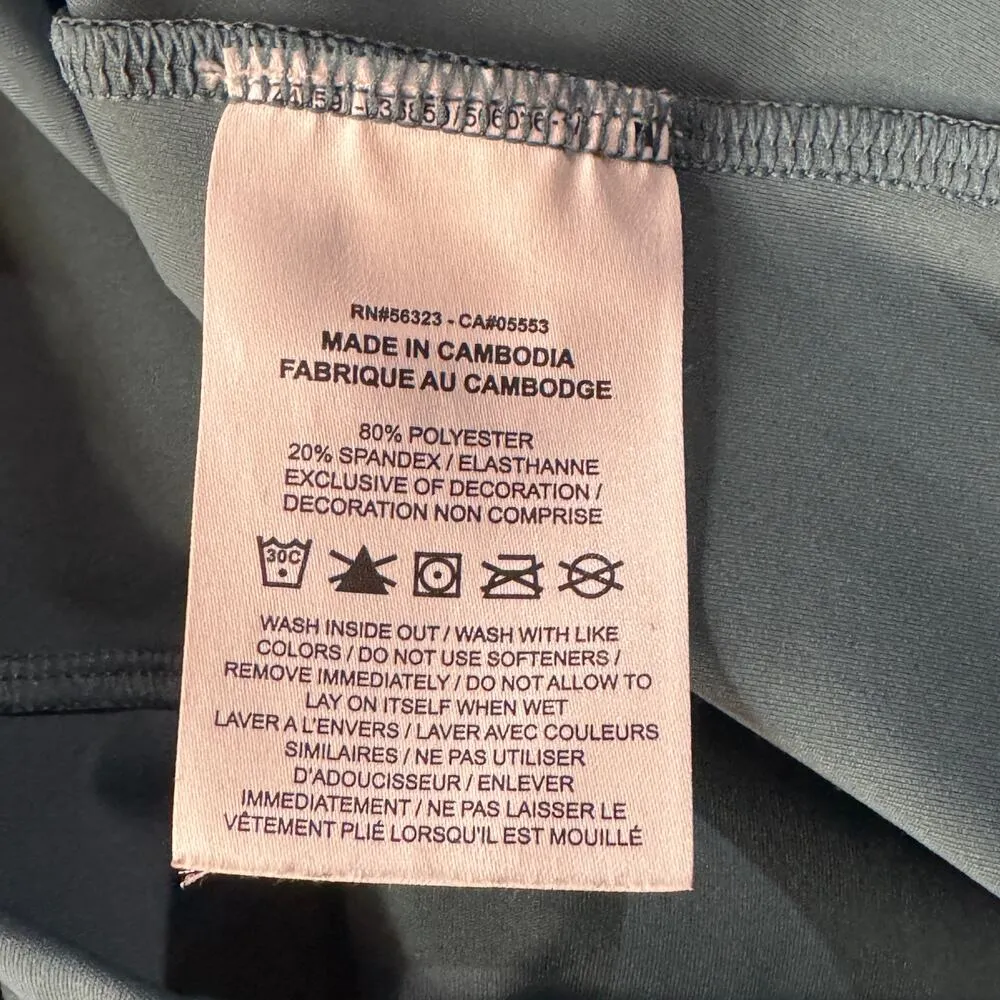 Nike Large Aeroswift Dri-Fit Crop Tank Top Stretch Sleeveless Racerback Running - Image 7