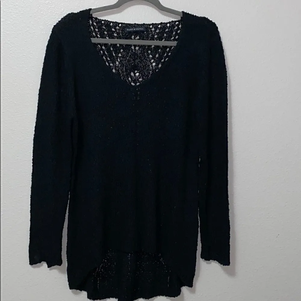 Brandy Melville  Black Knit Sweater - Image 6
