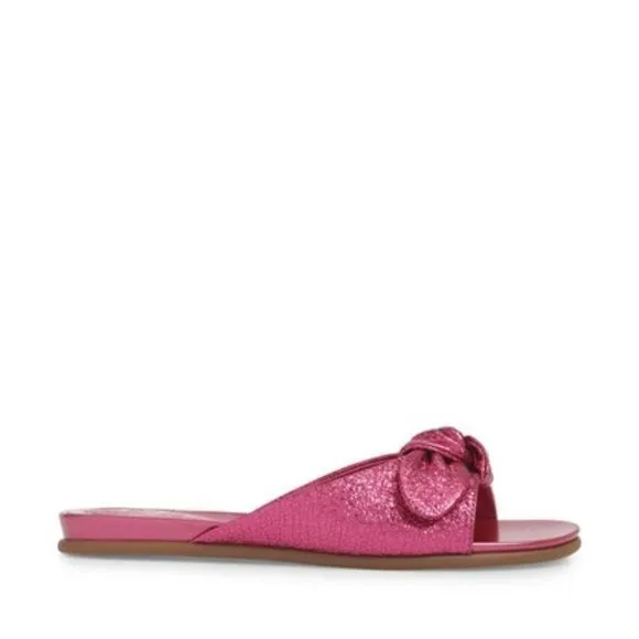NEW Vince Camuto Ejella Slide Sandal Hot Pink Knotted Toe Strap Womens‎ S… - Image 3