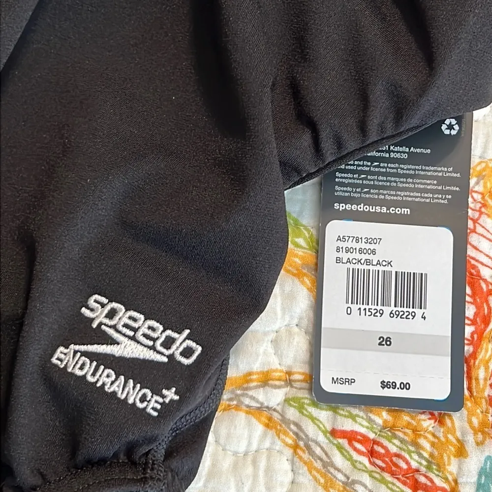 Speedo size 26 women's one piece swimsuit Prolt Super Pro Solid pull on - Image 4