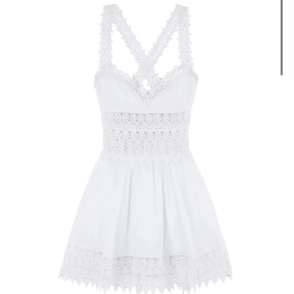 Chato Ruiz Ibiza Marilyn short dress White - Image 5