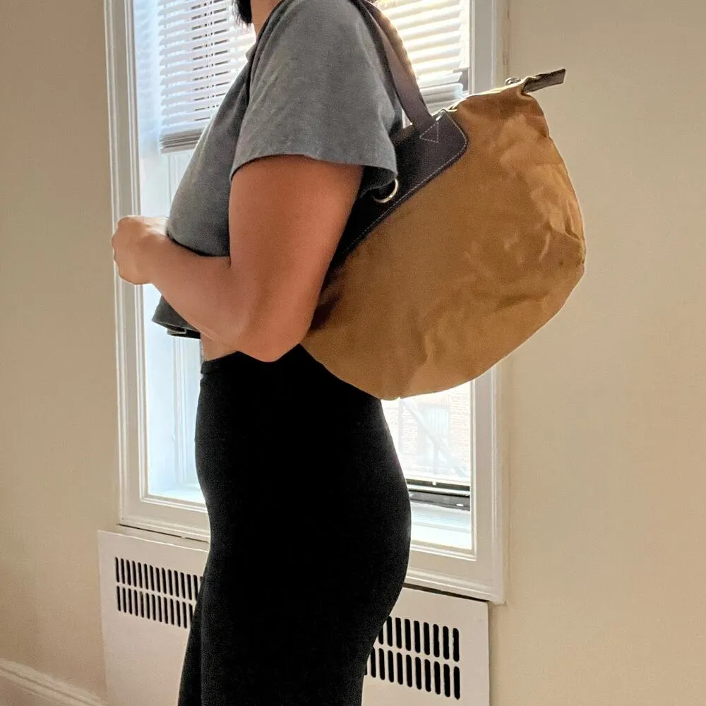 DOONEY & BOURKE Brown Small Nylon Tote Shoulder Bag - Image 11