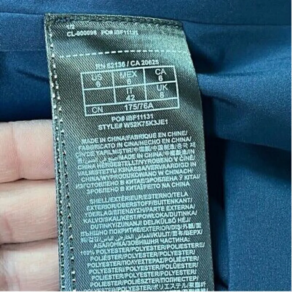 Guess Maxi Nautical Sailor Striped Rope Dress open back Sz 6 - Image 16