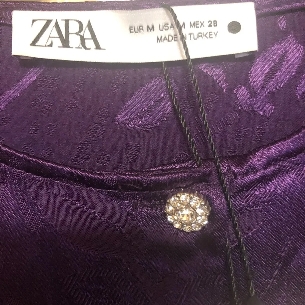 Zara Jacquard Blouse - Image 10