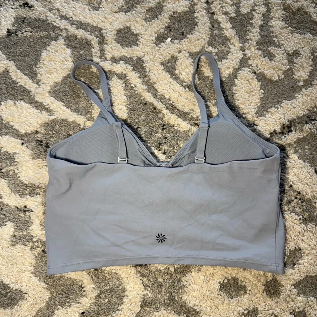 Athleta Cinch Longline Bra Periwinkle small☀️ - Image 4